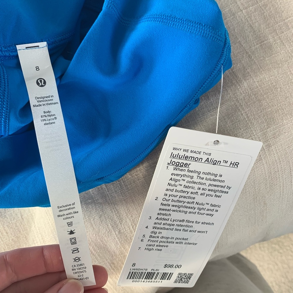 NWT lululemon align joggers